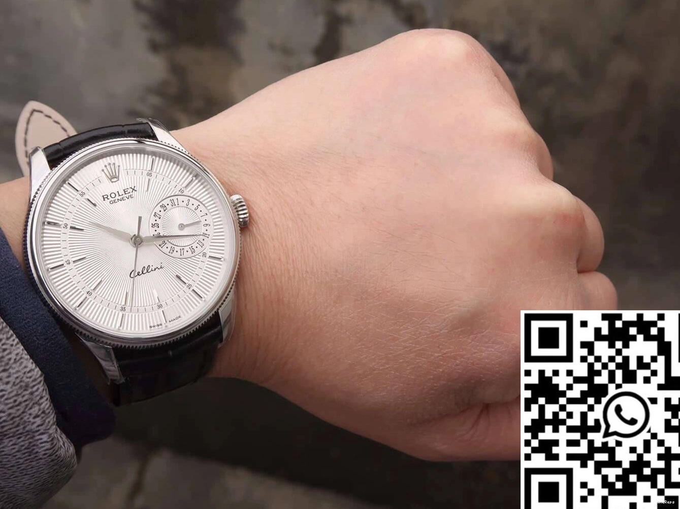 Celini Dial White Date Rolex Factory MKS M50519-0006 1031